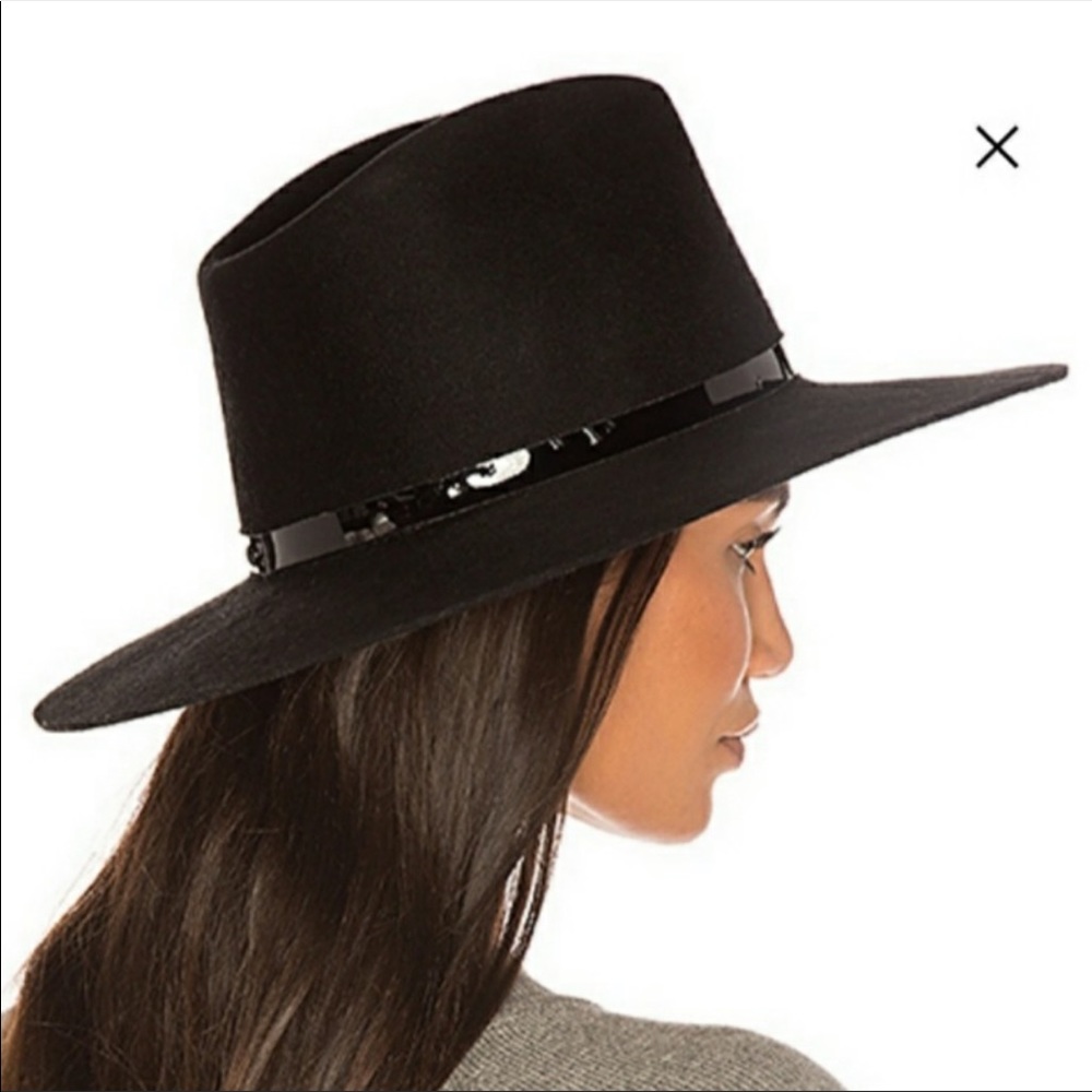 Janessa Leone “Peyton” wool felt hat